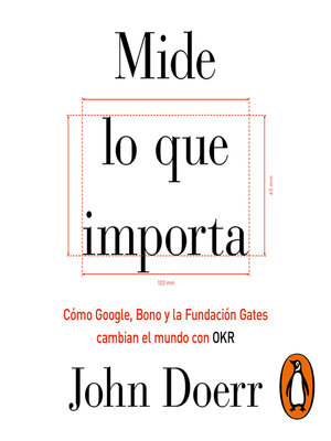 cover image of Mide lo que importa